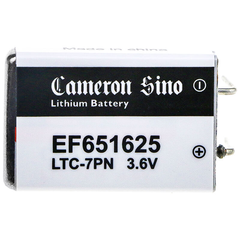 3.6V, 750mAh, Li-SOCl2 Battery fits Cameron Sino, Cs-ef651625, 2.7Wh