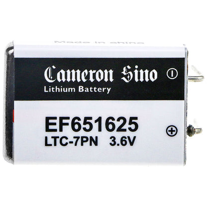 3.6V, 750mAh, Li-SOCl2 Battery fits Cameron Sino, Cs-ef651625, 2.7Wh