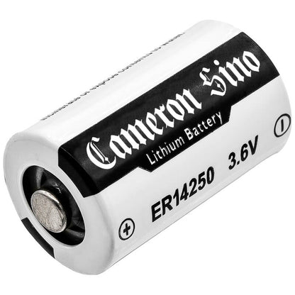 3.6V, 1200mAh, Li-SOCl2 Battery fits Cameron Sino, Cs-er14250, 4.32Wh