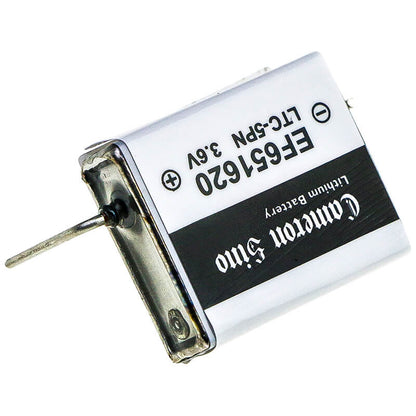 3.6V, 550mAh, Li-SOCl2 Battery fits Cameron Sino, Cs-ef651620, 1.98Wh