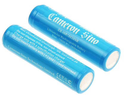 3.7V, 2900mAh, Li-ion Battery fits Cameron Sino, 10440, 13450, 10.73Wh