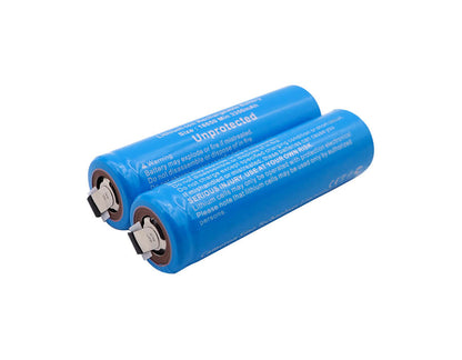 3.7V, 3400mAh, Li-ion Battery fits Cameron Sino, Cs-ncr18650nf, 12.58Wh