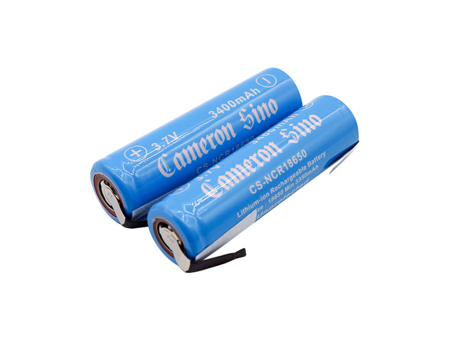 3.7V, 3400mAh, Li-ion Battery fits Cameron Sino, Cs-ncr18650nt, 12.58Wh