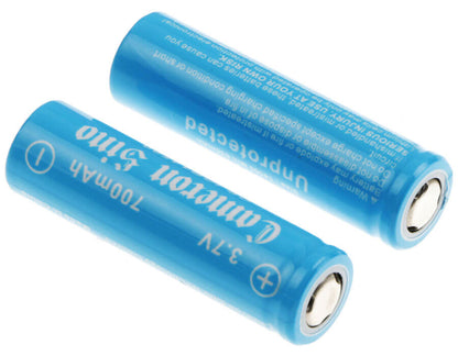 3.7V, 700mAh, Li-ion Battery fits Cameron Sino, Cs-icr14500ne, 2.59Wh