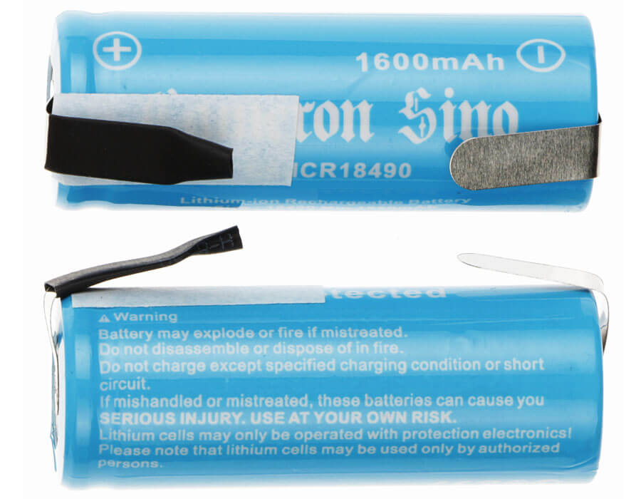 3.7V, 1600mAh, Li-ion Battery fits Cameron Sino, Cs-icr18490nt, 5.92Wh