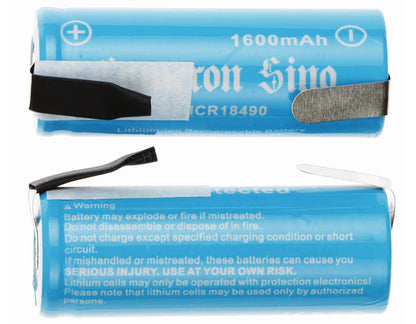 3.7V, 1600mAh, Li-ion Battery fits Cameron Sino, Cs-icr18490nt, 5.92Wh