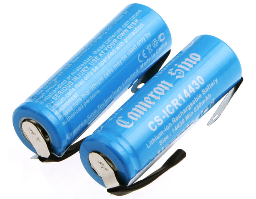3.7V, 700mAh, Li-ion Battery fits Cameron Sino, Cs-icr14430nf, 2.59Wh