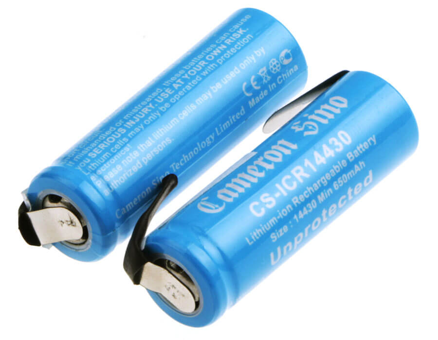 3.7V, 700mAh, Li-ion Battery fits Cameron Sino, Cs-icr14430nt, 2.59Wh