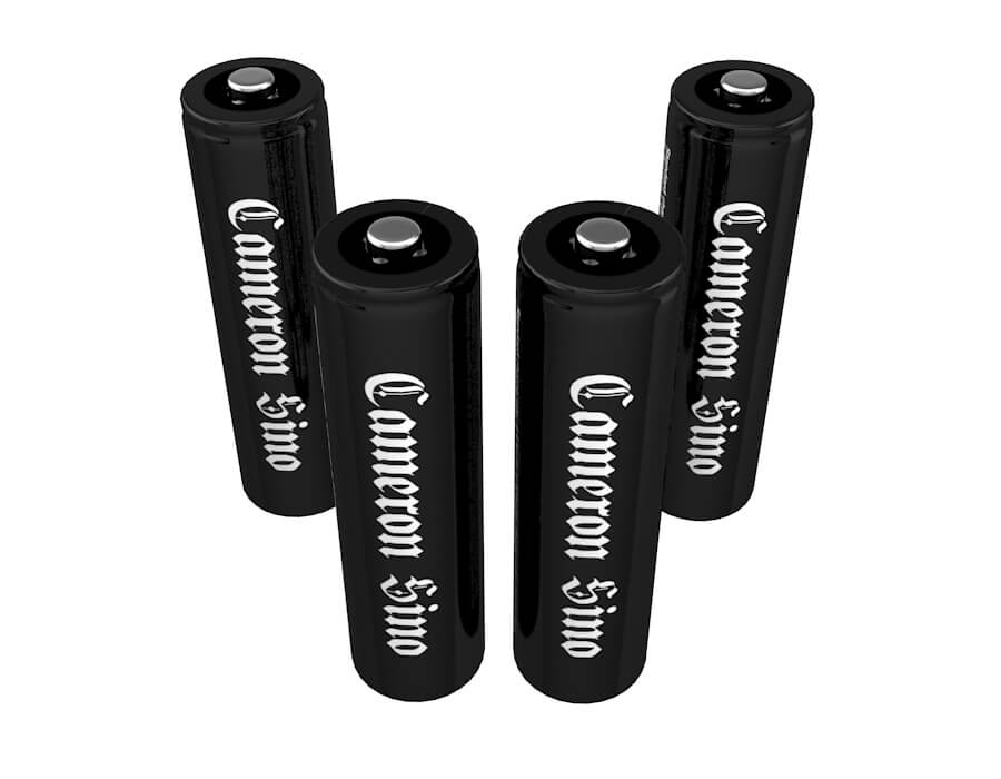 1.2V, 2200mAh, 4 x Ni-MH Battery fits Cameron Sino, 10440, 13450, 2.64Wh