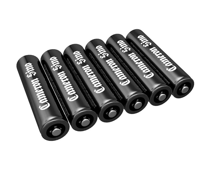 1.2V, 800mAh, 6 x AAA Ni-MH Battery fits Cameron Sino, 10440, 13450, 0.96Wh