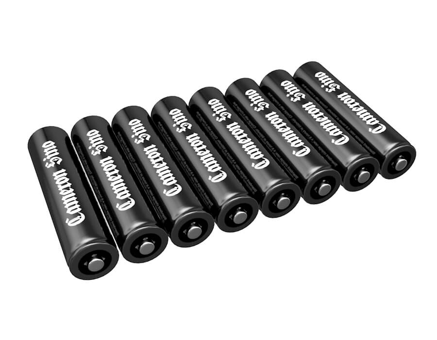 1.2V, 800mAh, 8 x AAA Ni-MH Battery fits Cameron Sino, 10440, 13450, 0.96Wh