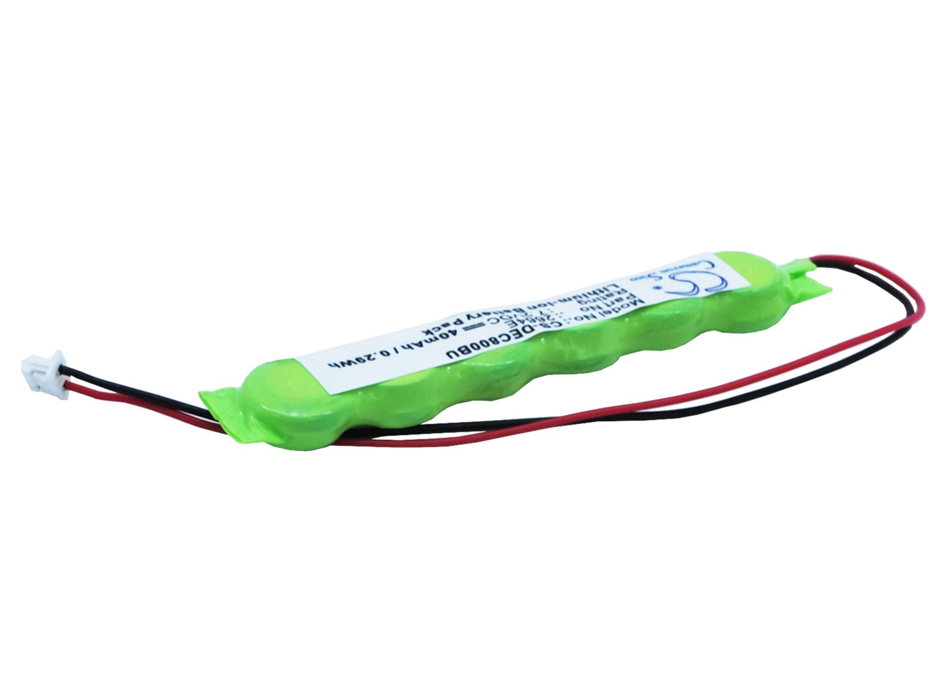 7.2V, 40mAh, Ni-MH Battery fits Dell, Inspiron 3700, Inspiron 3800, 0.288Wh