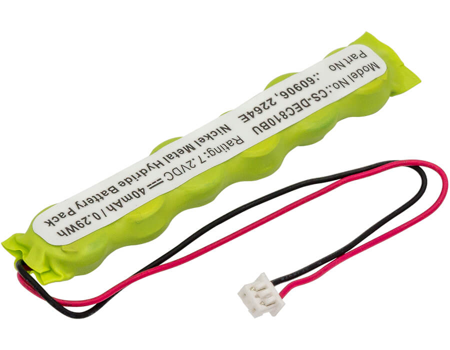 7.2V, 40mAh, Ni-MH Battery fits Toshiba, Portege 300, Portege 300ct, 0.288Wh
