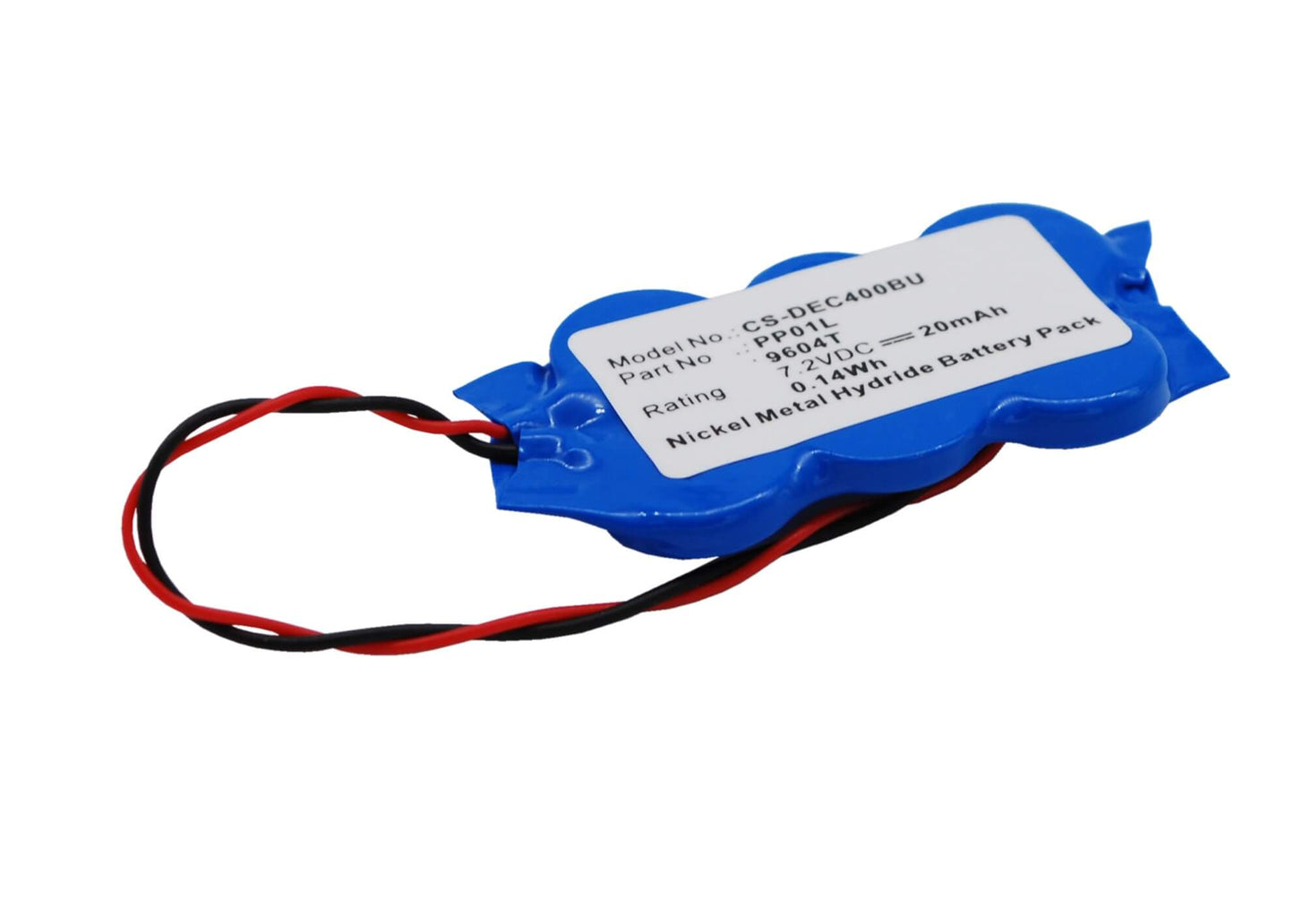 7.2V, 20mAh, Ni-MH Battery fits Dell, Inspiron 2000, Inspiron 4100, 0.144Wh