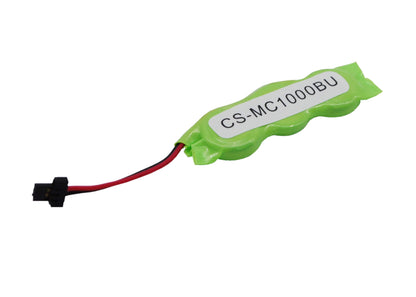 3.6V, 20mAh, Ni-MH Battery fits Symbol, Mc1000, Mc1000-kh0la2u0000, 0.072Wh