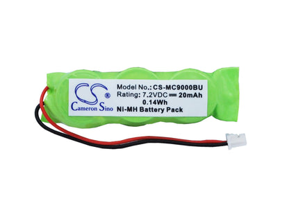 7.2V, 20mAh, Ni-MH Battery fits Symbol, Mc9000, Mc9060, 0.144Wh