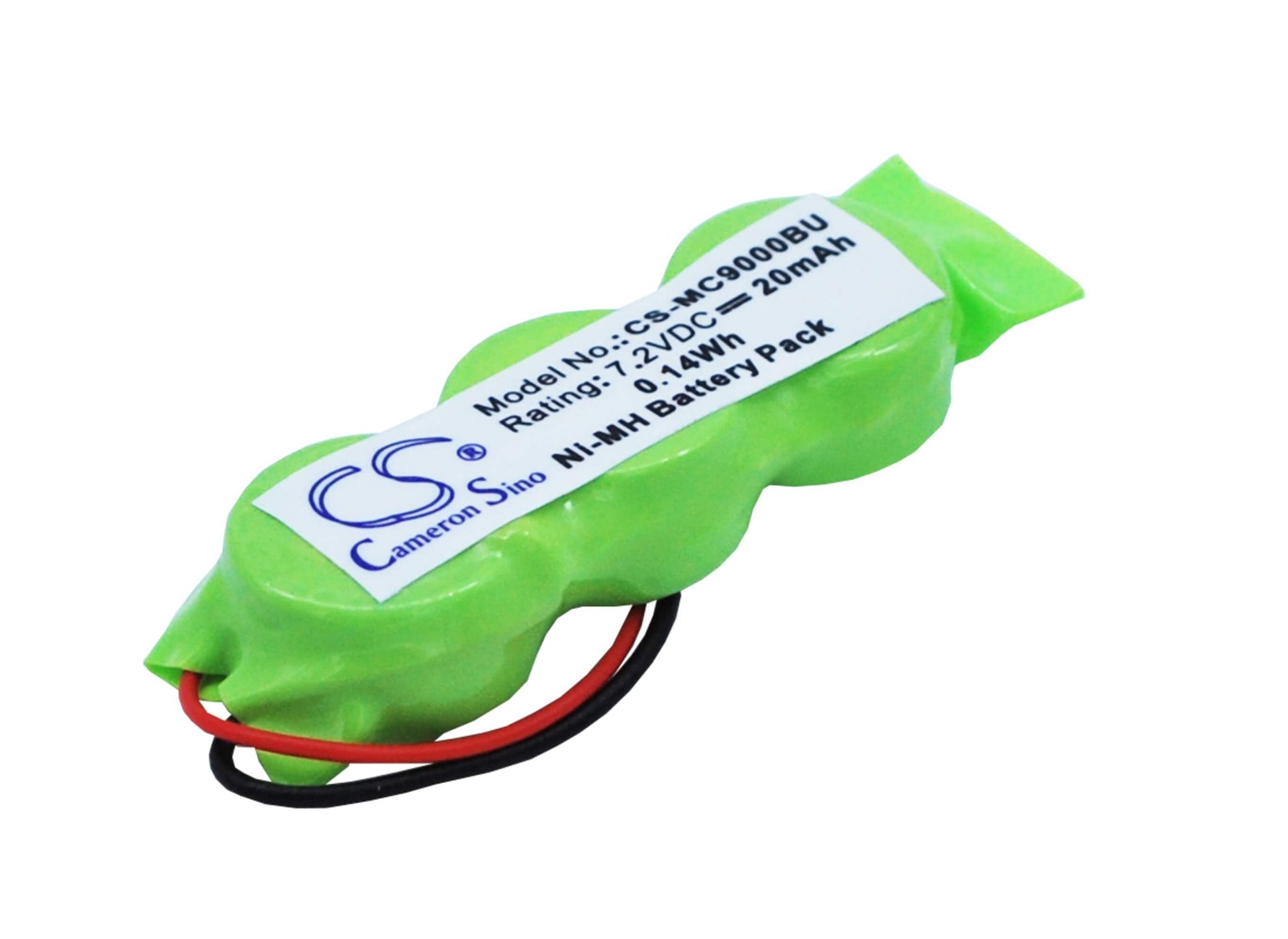 7.2V, 20mAh, Ni-MH Battery fits Symbol, Mc9000, Mc9060, 0.144Wh