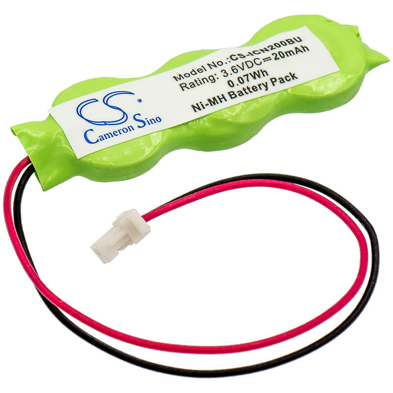 3.6V, 20mAh, Ni-MH Battery fits Intermec, 6400, Cn2, 0.072Wh