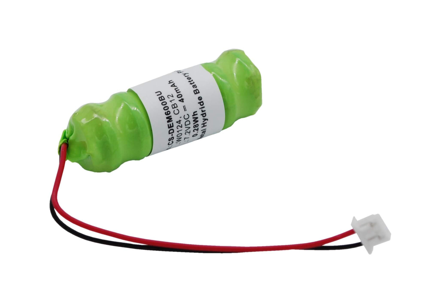 7.2V, 40mAh, Ni-MH Battery fits Dell, Inspiron 8500, Inspiron 8600, 0.288Wh