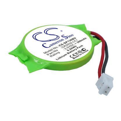 3.0V, 200mAh, Lithium Battery fits Sony, Playstation 3, Ps3, 0.6Wh