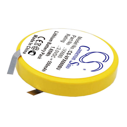 3.0V, 550mAh, Lithium Battery fits Verifone, Vx680, Vx680 Wireless Credit Card Mac, 1.65Wh
