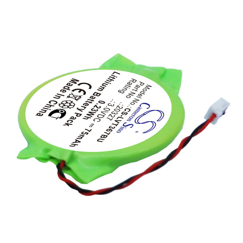 3.0V, 75mAh, Lithium Battery fits Lenovo, 20327, Miix 10, 0.225Wh