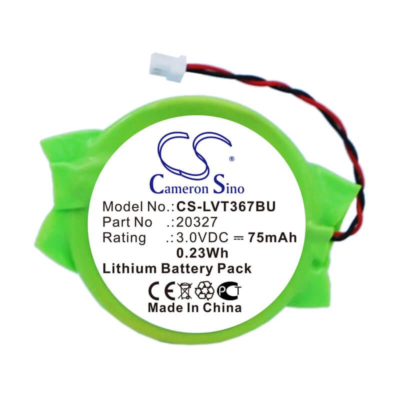 3.0V, 75mAh, Lithium Battery fits Lenovo, 20327, Miix 10, 0.225Wh