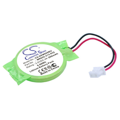 3.0V, 200mAh, Lithium Battery fits Dell, Latitude E6320, Latitude E6420, 0.6Wh