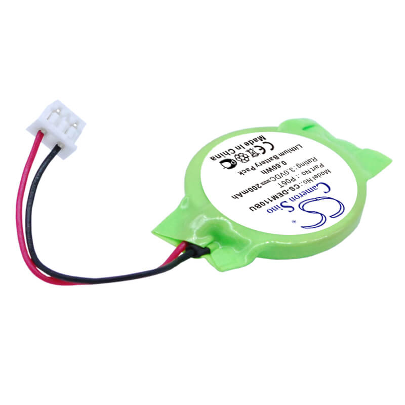 3.0V, 200mAh, Lithium Battery fits Dell, Alienware M11x, Alienware M11x R1, 0.6Wh