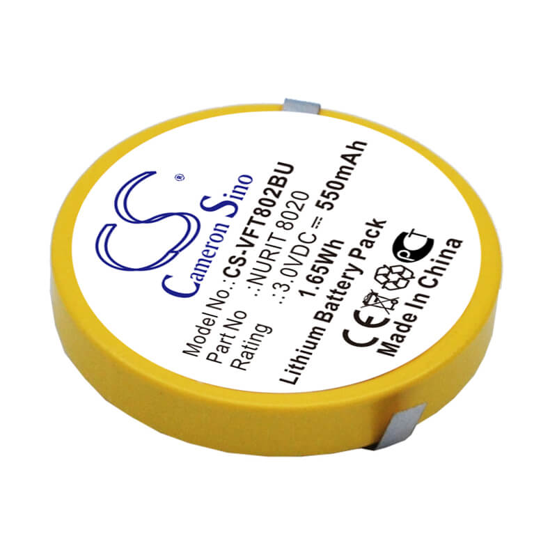 3.0V, 550mAh, Lithium Battery fits Verifone, 802b-ww-m05, Nurit 8020, 1.65Wh