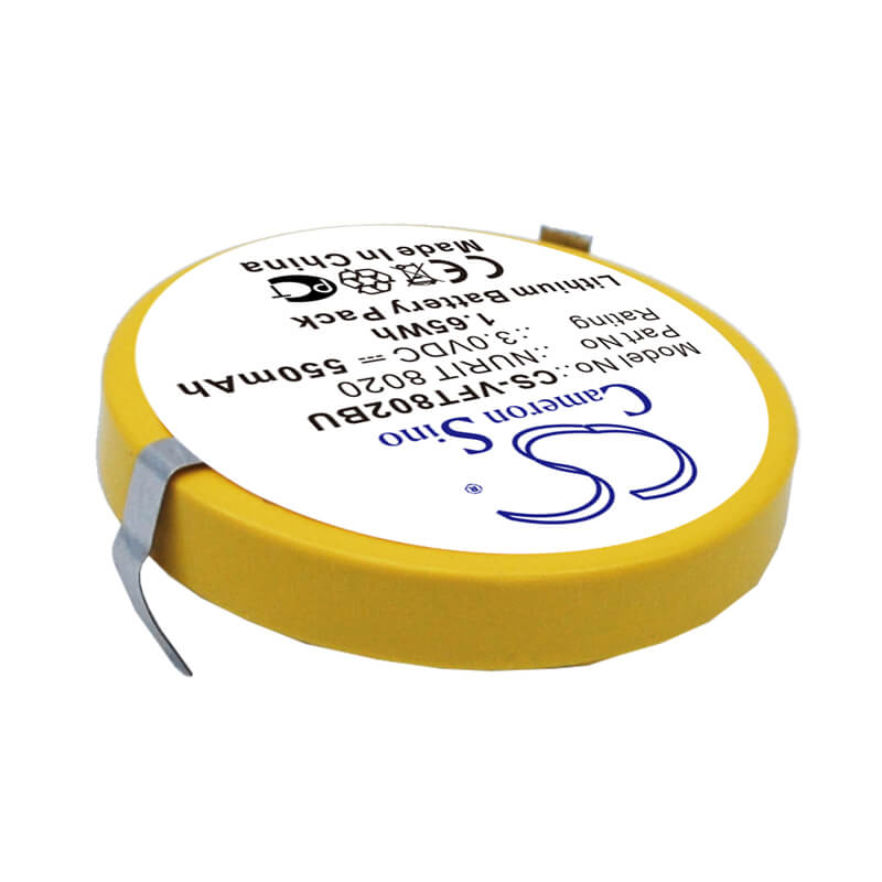 3.0V, 550mAh, Lithium Battery fits Verifone, 802b-ww-m05, Nurit 8020, 1.65Wh