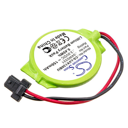 3.0V, 150mAh, Lithium Battery fits Lenovo, Thinkpad 13, Thinkpad Edge E130, 0.45Wh