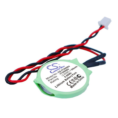 3.0V, 200mAh, Lithium Battery fits Casio, It3000, It3000m53e, 0.6Wh