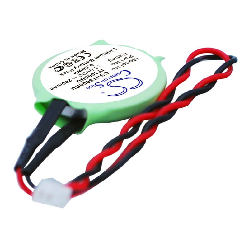 3.0V, 200mAh, Lithium Battery fits Casio, It3000, It3000m53e, 0.6Wh