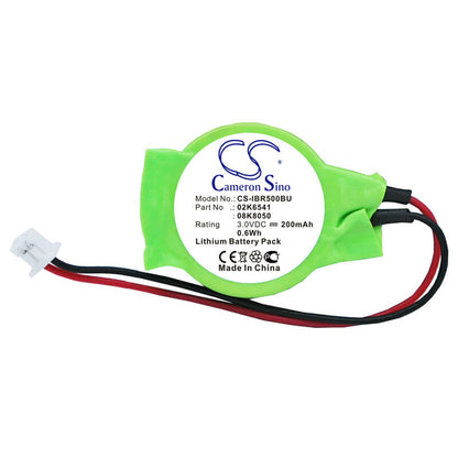 3.0V, 200mAh, Lithium Battery fits Ibm, Thinkpad 2655-27a, Thinkpad 560x, 0.6Wh
