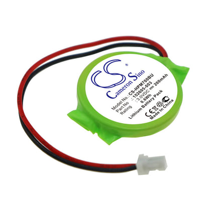3.0V, 200mAh, Lithium Battery fits Hp, Armada E500, Armada E700, 0.6Wh