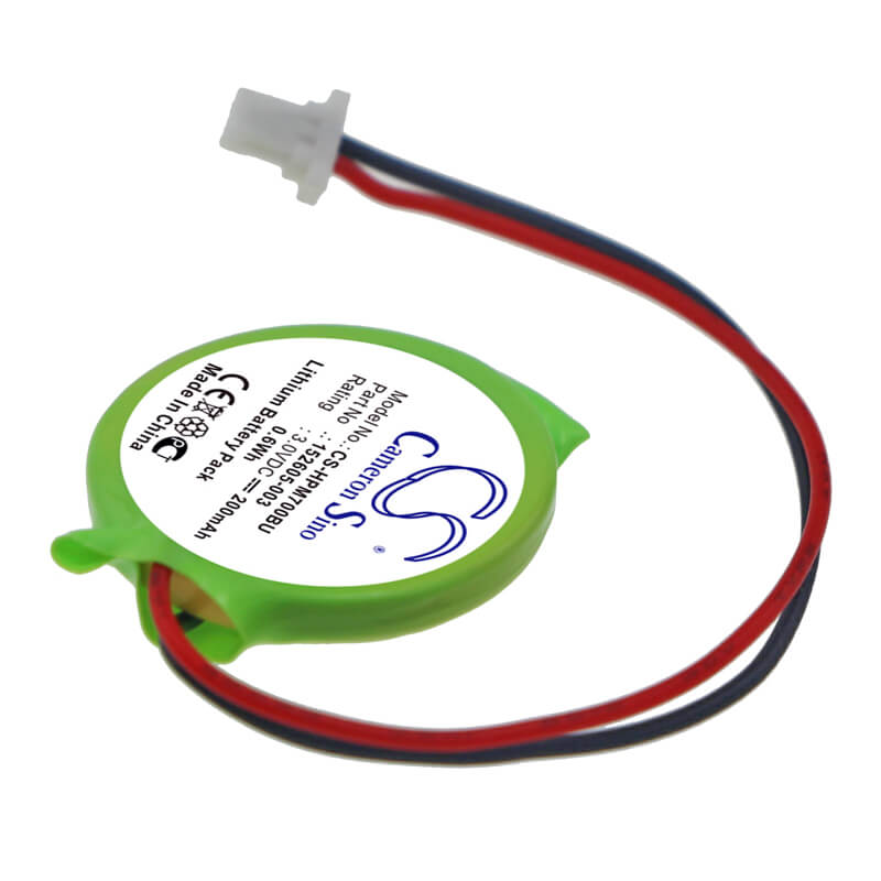 3.0V, 200mAh, Lithium Battery fits Hp, Armada E500, Armada E700, 0.6Wh