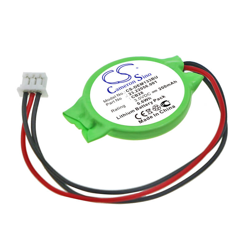 3.0V, 200mAh, Lithium Battery fits Dell, Inspiron 1270, Inspiron 1271, 0.6Wh