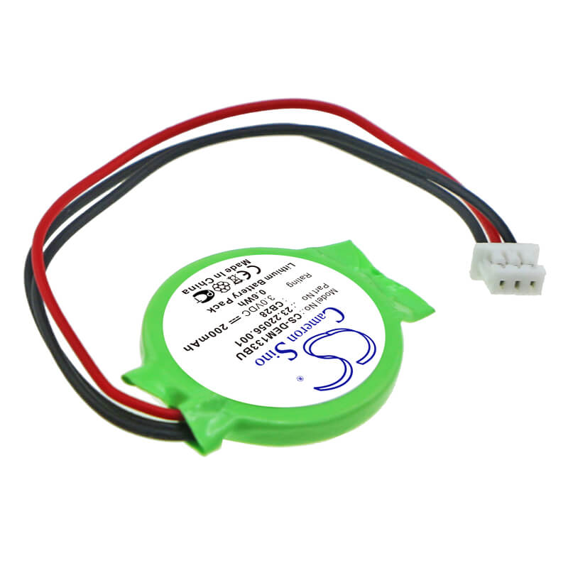 3.0V, 200mAh, Lithium Battery fits Dell, Inspiron 1270, Inspiron 1271, 0.6Wh