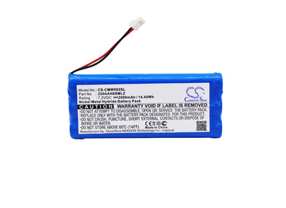 7.2V, 2000mAh, Ni-MH Battery fits Nec, Conference Max Plus, 14.4Wh