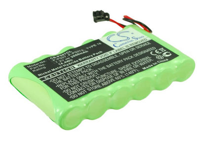 7.2V, 2000mAh, Ni-MH Battery fits Panasonic, Kx-tg2000, Kx-tg2000b, 14.4Wh