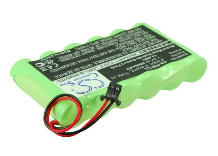 7.2V, 2000mAh, Ni-MH Battery fits Panasonic, Kx-tg2000, Kx-tg2000b, 14.4Wh