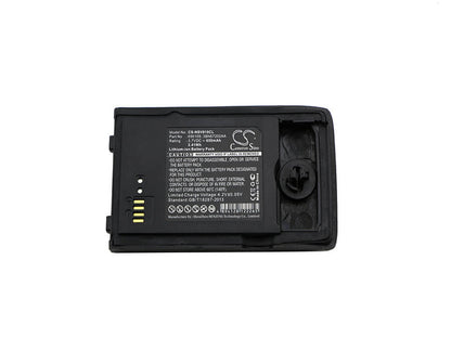 3.7V, 650mAh, Li-ion Battery fits Alcatel, 3bn67200aa, 3bn67201aa, 2.405Wh
