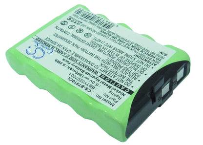 6.0V, 1500mAh, Ni-MH Battery fits Ge, 49001, Ges-pcm02, 9Wh