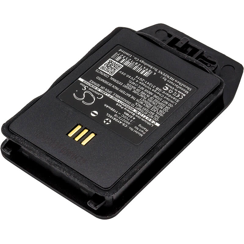 3.7V, 1100mAh, Li-ion Battery fits Avaya, 3700 Ex, Dect 3740, 4.07Wh