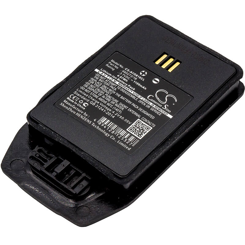 3.7V, 1100mAh, Li-ion Battery fits Aastra, Dt413, Dt423, 4.07Wh