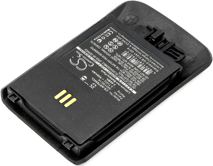 3.7V, 930mAh, Li-ion Battery fits Aastra, Dh4-baaa/2b, Dt690, 3.441Wh
