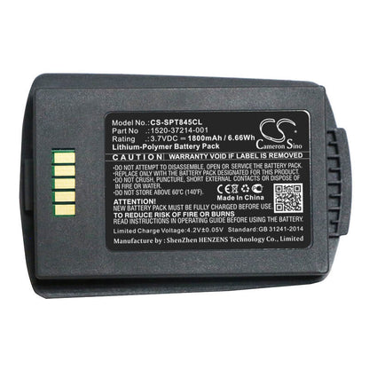 3.7V, 1800mAh, Li-Polymer Battery fits Polycom, Spectralink 8400, Spectralink 8440, 6.66Wh