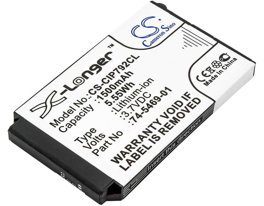 CS-CIP792CL, Cordless Phone 3.7V, 1500mAh, Li-ion Battery fits Cisco, 7026g, 74-5468-01, 5.55Wh