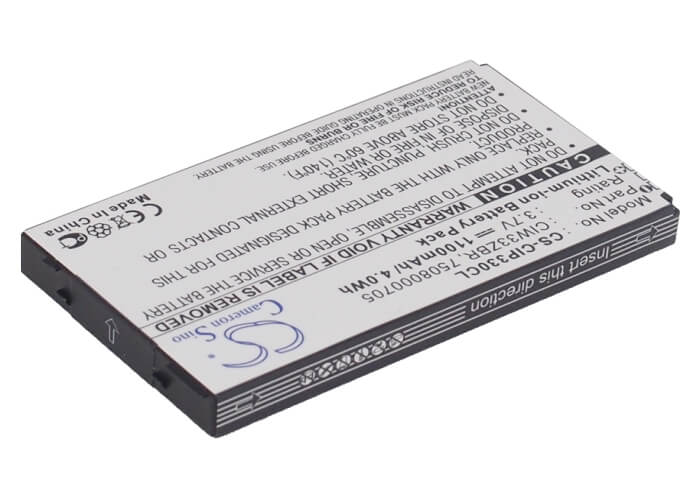 3.7V, 1100mAh, Li-ion Battery fits Cisco, Linksys Wip330, Wip330, 4.07Wh